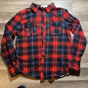 Soft Red flannel